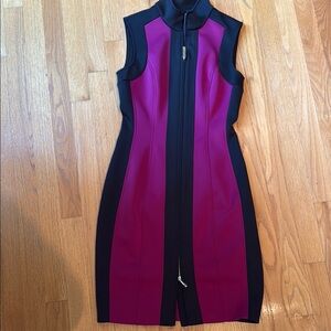 Tommy Hilfiger Black and Fuchsia Dress